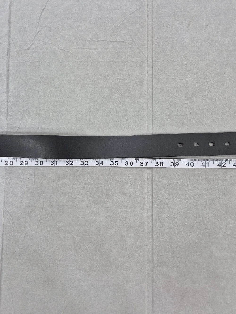 Wrangler belt men's 40 black leather brushed silver buckle casual gorpcore